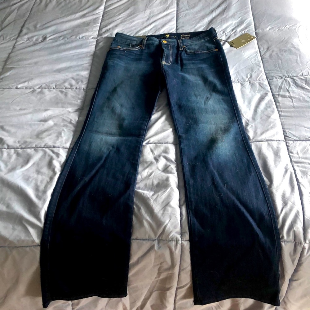 Brand new For all 7 Mankind blue jeans